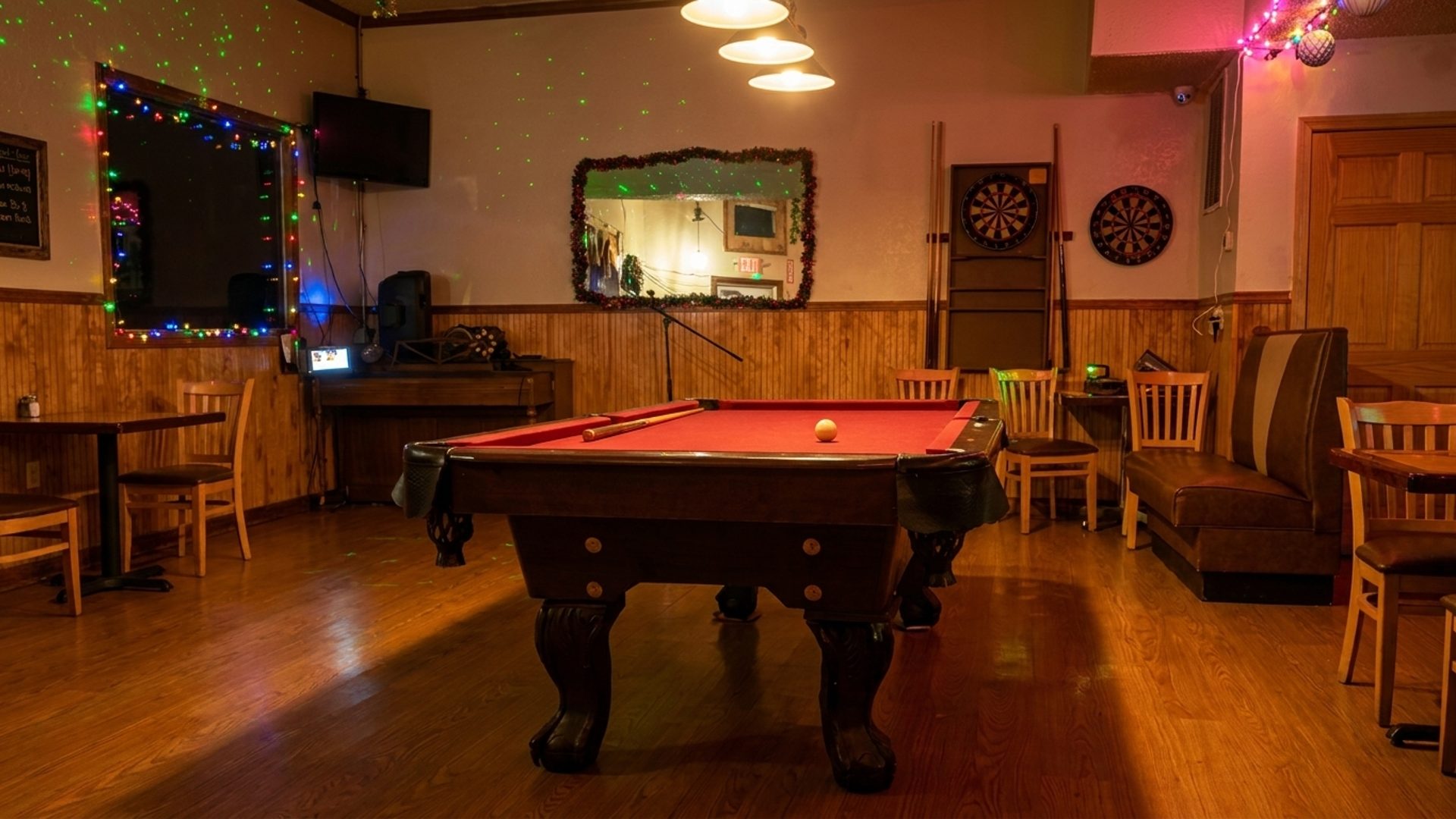 Pool, darts, and good company