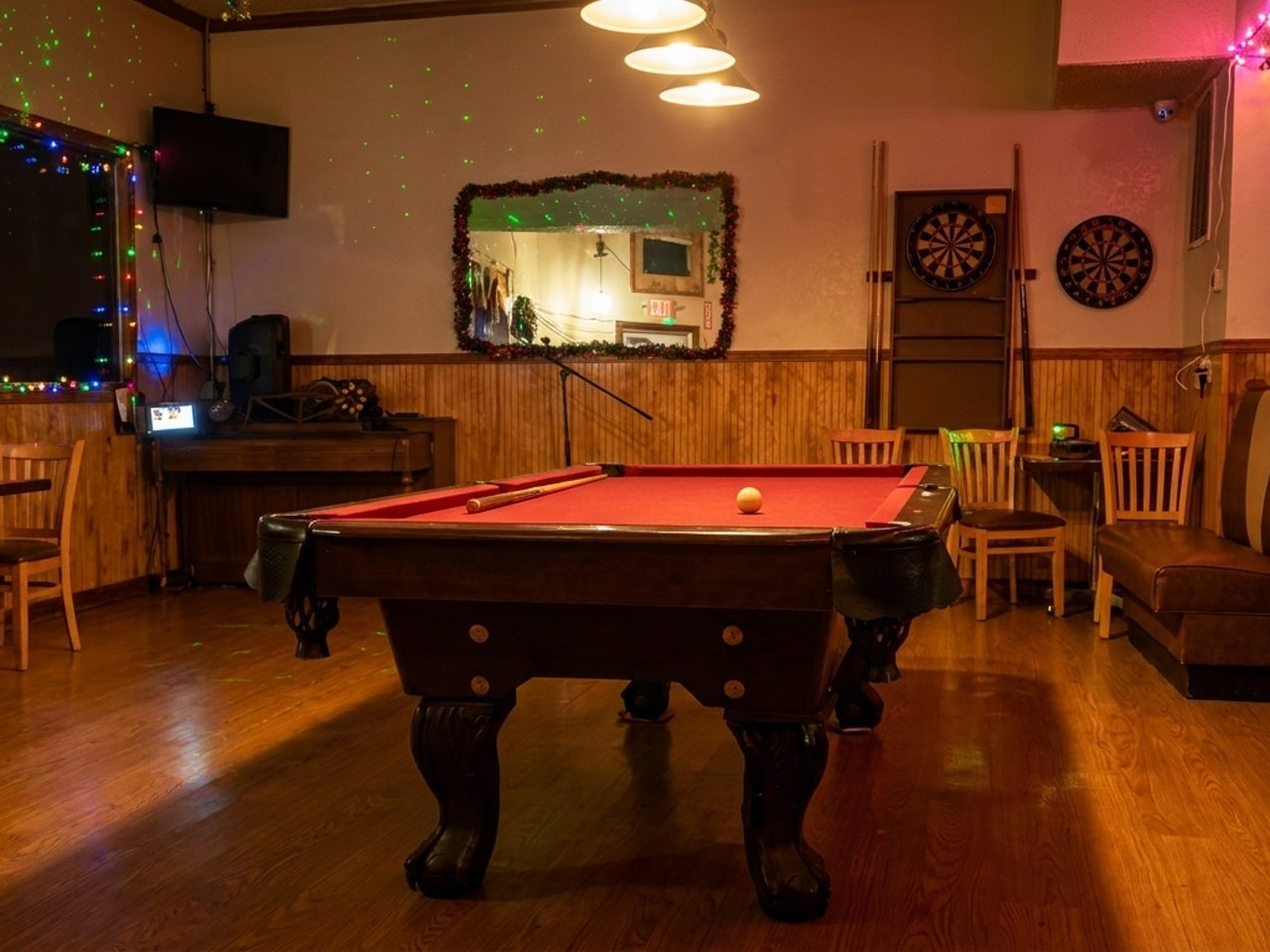 Pool, darts, and good company